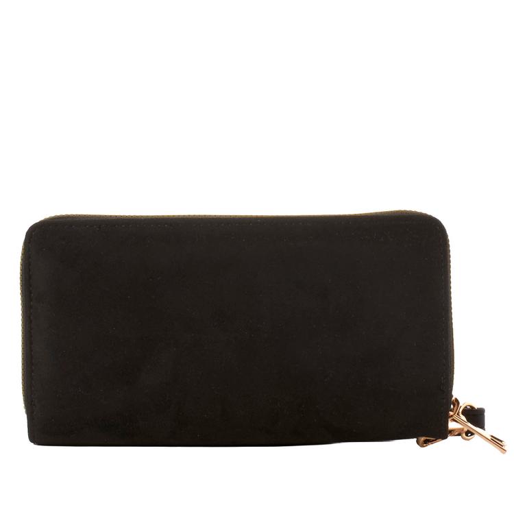 Womens Malibu Skye Ultrasuede Wallet with Bow