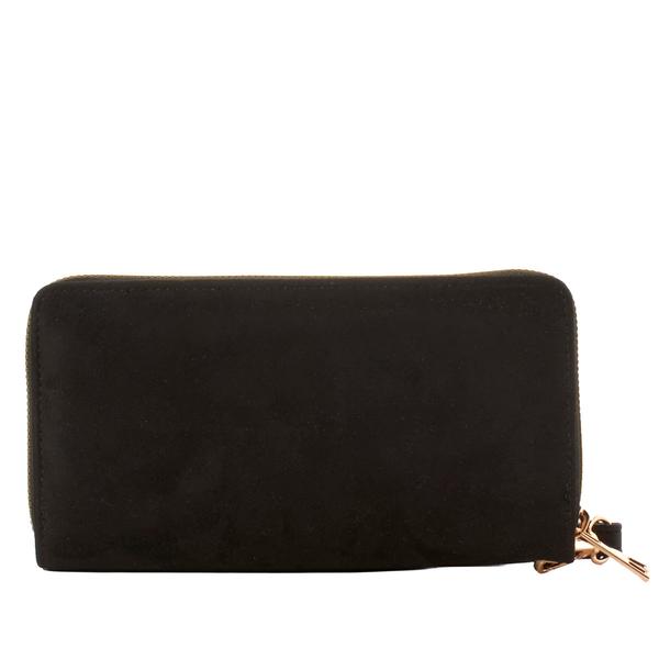 Womens Malibu Skye Ultrasuede Wallet with Bow
