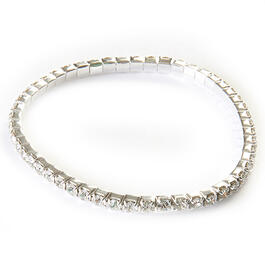 Rosa Rhinestones Crystal Stretch Bracelet