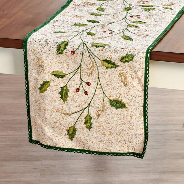 Willow & Hem Berries & Vines Table Runner - 14x72 - image 