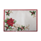 Threadmade Red & White Poinsettias Napkins - Set of 4 - image 2