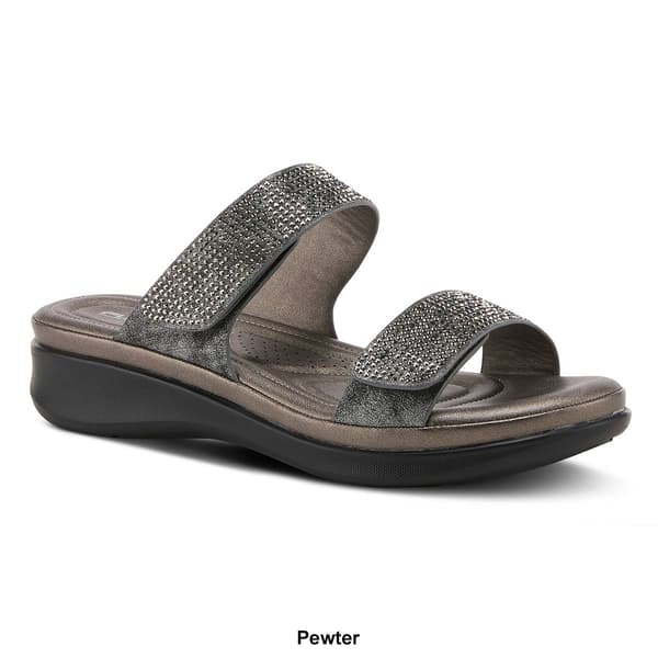 Womens Flexus® By Spring Step Bling Slide Sandals