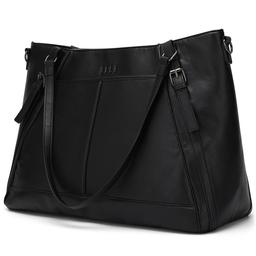 ELLE Leisure Luxe Vegan Leather Weekender Tote Bag