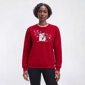 Womens Top Stitch by Morning Sun Snowmen Fleece Sweatshirt - image 1