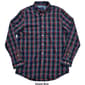 Mens Chaps Long Sleeve Stretch Woven Button Front Shirt - image 2