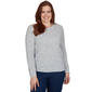 Womens Alfred Dunner Classics Soft Touch Crewneck Sweater - image 1