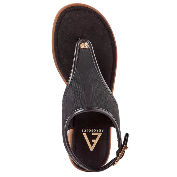 Womens Aerosoles Anya Canvas Thong Sandals
