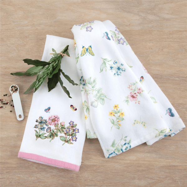 Lenox® Butterfly Meadow Kitchen Towels - Set of 2
