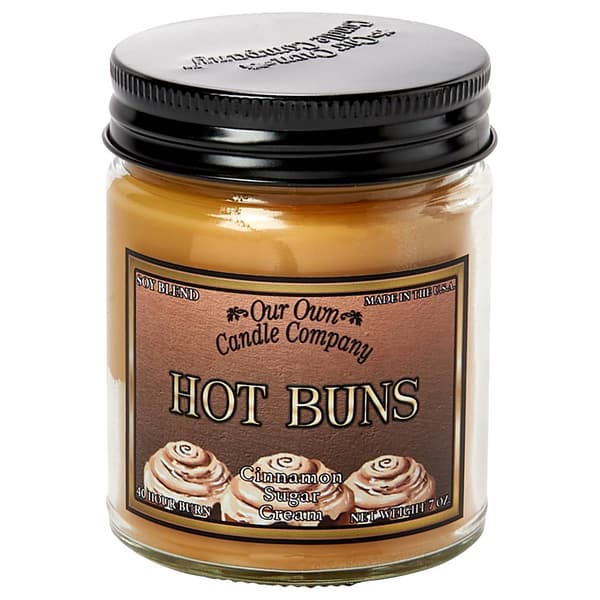 Our Own Candle Company 7oz. Hot Buns Jar Candle