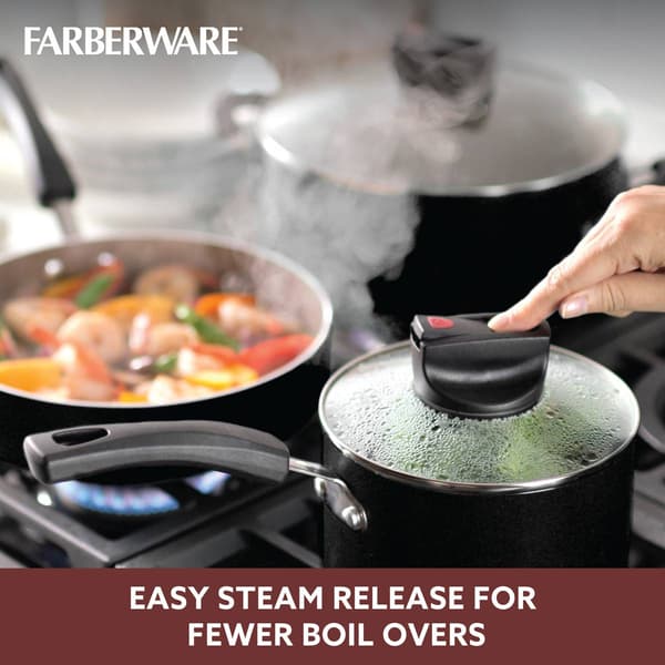 Farberware Smart Control 14pc. Aluminum Nonstick Cookware Set