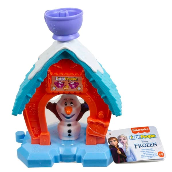 Fisher-Price(R) Little People(R) Frozen Olaf&#39;s Cafe - image 