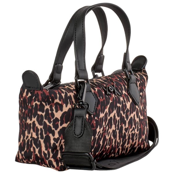 Betsey Johnson Leopard Nylon Crossbody