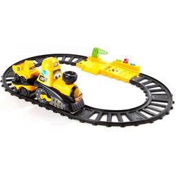 CAT Jr Crew Power Tracks Train Set