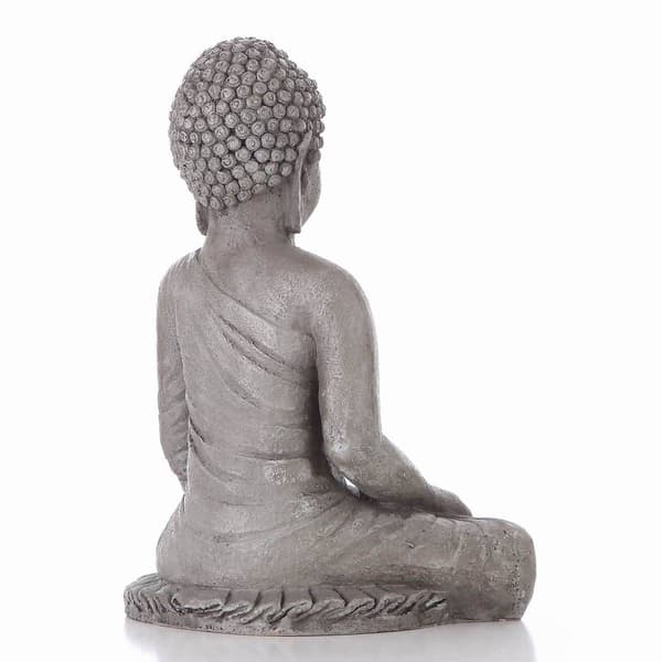Hi-Line Gift Sitting Buddha Garden Statue