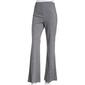 Juniors Leighton Houndstooth Front Slit Ponte Flare Pants - image 1