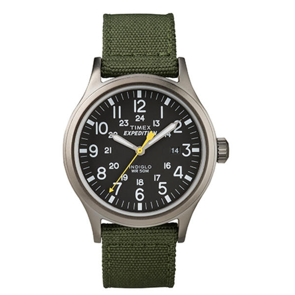 Mens Timex&#40;R&#41; Expedition Scout Green Watch - T499619J - image 