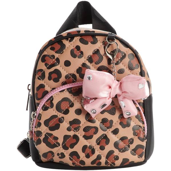 Girls OMG Leopard Micro Mini Backpack - image 