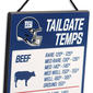 Open Road Giants Tailgate Temps Wall Decor - image 2