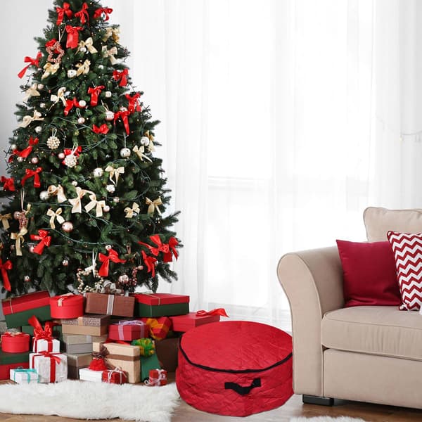 Northlight Seasonal 2-in-1 Garland & Wreath Storage Bag