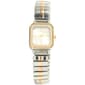 Womens Instatime Mini Two-Tone Tank Expansion Band Watch - PT1737 - image 1