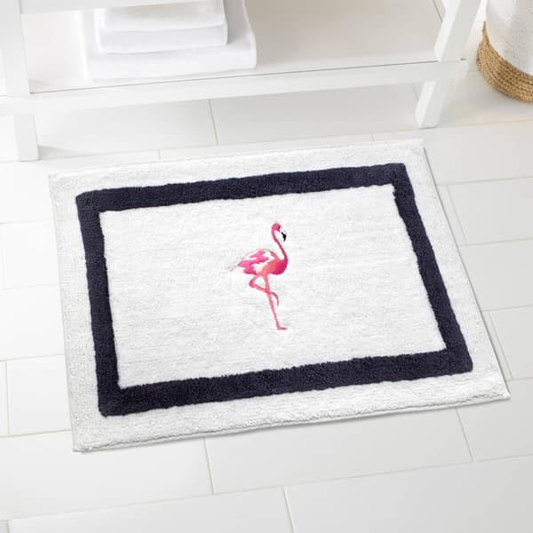 IZOD&#174; Flamingo Bathroom Rug