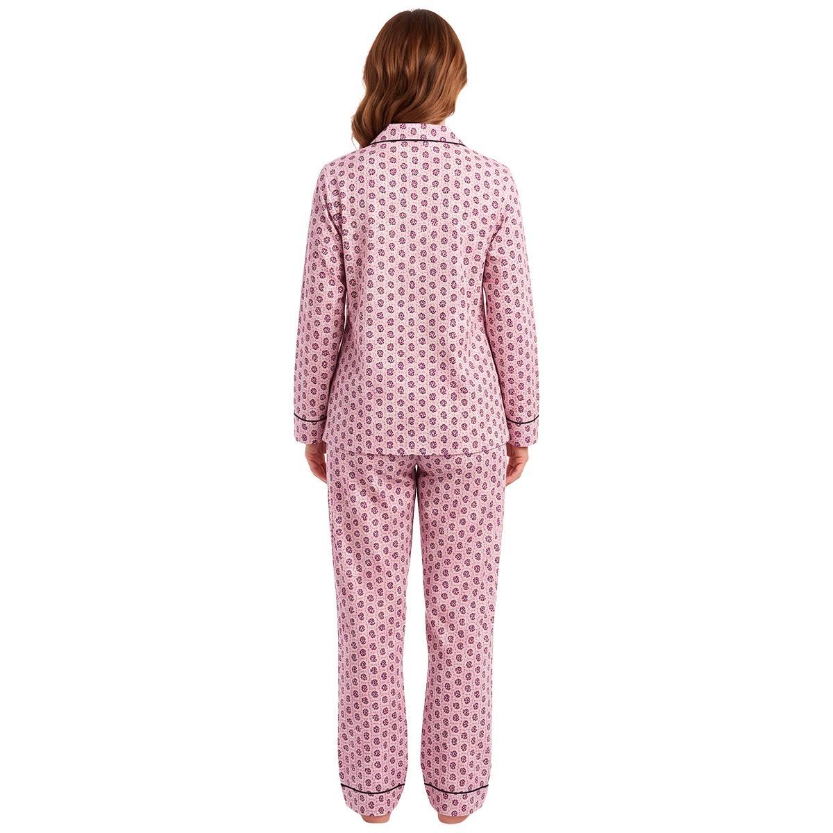 Womens Cath Kidston Long Sleeve London Rose Pajama Set
