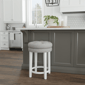 HH2 Home Krauss Grey Backless Swivel Counter Height Stool - image 1