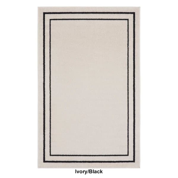 Nourison Essentials Double Border Indoor/Outdoor Area Rug