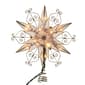 Kurt Adler 10-Light 6-Point Capiz Star Treetop w/ Scroll Design - image 5