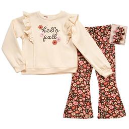 Toddler Girl BTween(R) Hello Fall 2pc. Sweatshirt & Leggings Set