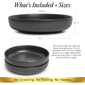 Sango Anderson Black 10in. Large Ceramic Serving Bowl - Set of 2 - image 6