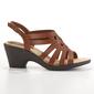 Womens Easy Street Jira Heeled Strappy Sandals - image 2
