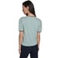 Womens Tommy Hilfiger Short Puff Sleeve Black Trim Sweater - image 2