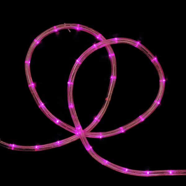 Northlight 18ft. Pink LED Outdoor Christmas Rope Lights