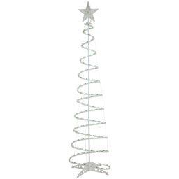 Northlight Green Lighted Spiral Christmas Trees - Set of 3