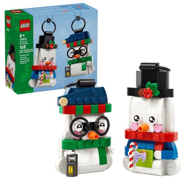 LEGO(R) Snowman Ornaments Building Kit