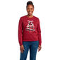 Womens Bare Your Soul by Sweet Soul Plaid Tree Sweatshirt - image 1