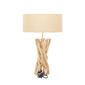 9th & Pike® Beige Wood Rustic Table Lamp - image 2