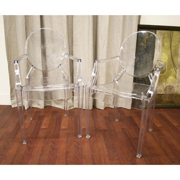 Baxton Studio Dymas 2pc. Arm Chair Set - image 
