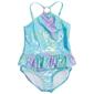 Girls &#40;4-6x&#41; Bmagical One Piece Shimmer Mermaid Halter Swimsuit - image 1