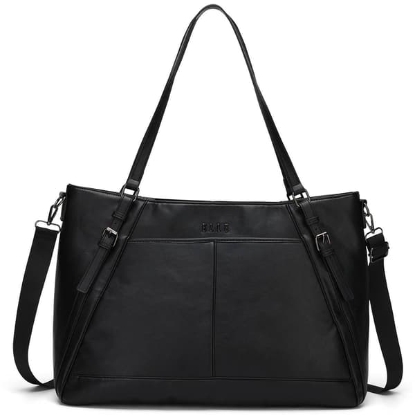 ELLE Leisure Luxe Vegan Leather Weekender Tote Bag
