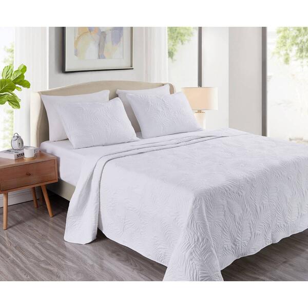Videri Home Coastal Palm Quilt Set - image 