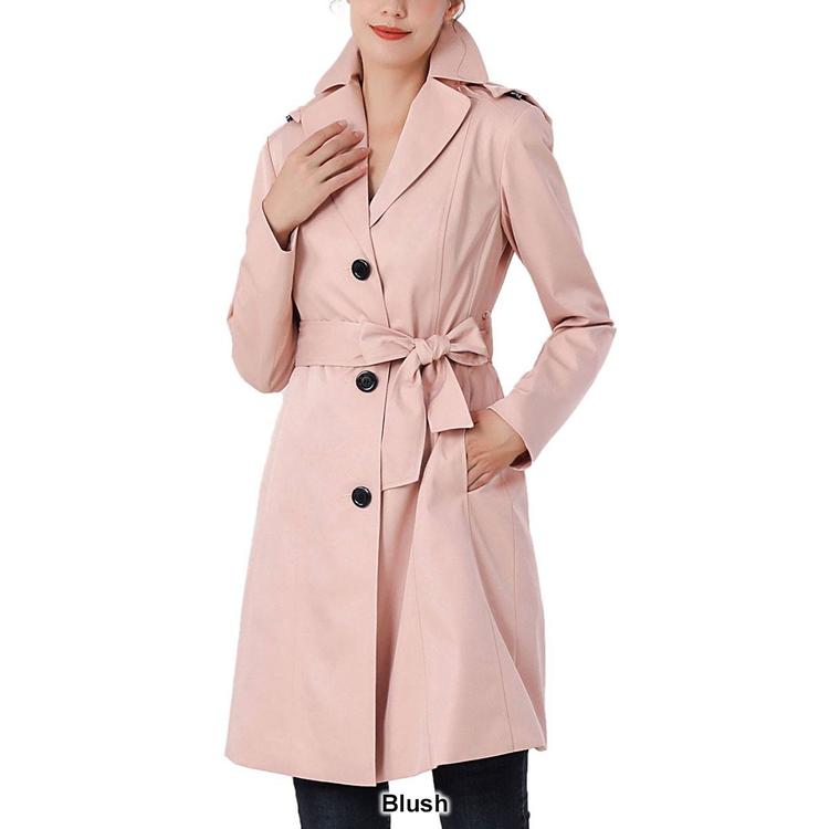 Womens BGSD Waterproof Hooded Trench Coat