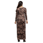 Plus Size 24/7 Comfort Apparel Floral Maternity Maxi Dress - image 3