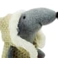 Northlight Seasonal 12in. Standing Mouse with Beige Hooded Coat - image 2