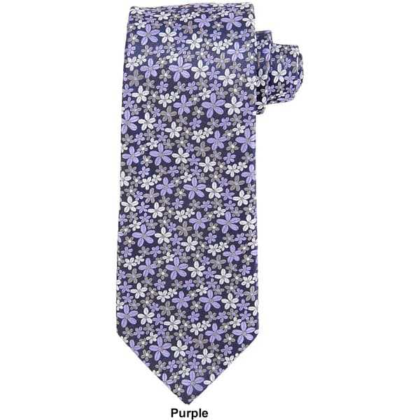 Mens John Henry Town Floral Tie