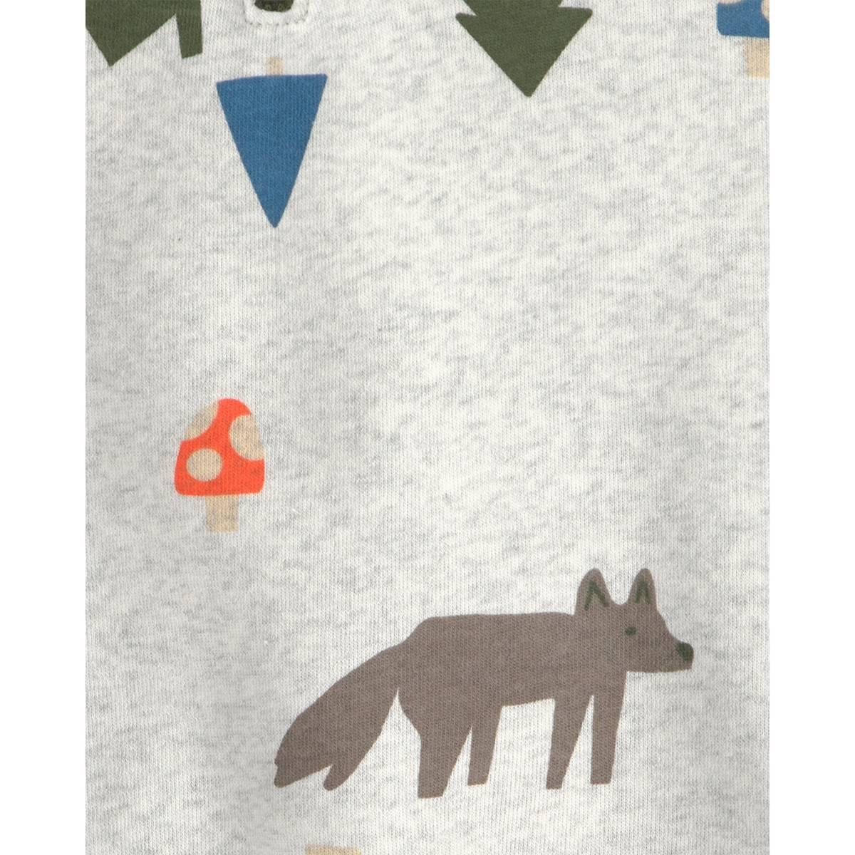 Toddler Boy Carter''s® 2pc. Fox Fleece Pullover & Pants Set