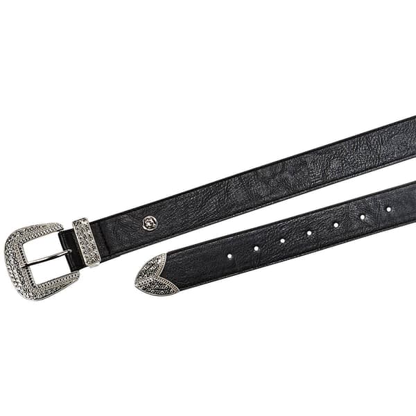 Womens Steve Madden 3pc. Western Rhinestone Belt - image 