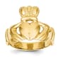 Mens Gentlemen's Classics(tm) Tall 14kt. Gold Claddagh Ring - image 1