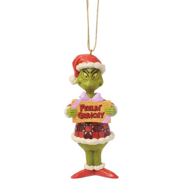 Jim Shore Feelin Grinchy Ornament